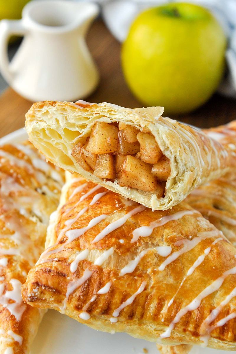 Spiced Apple Pocket Turnovers