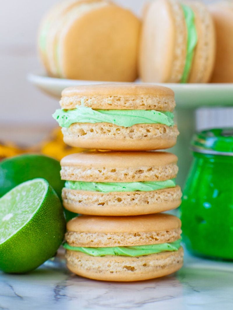 Coconut Lime Macaroons