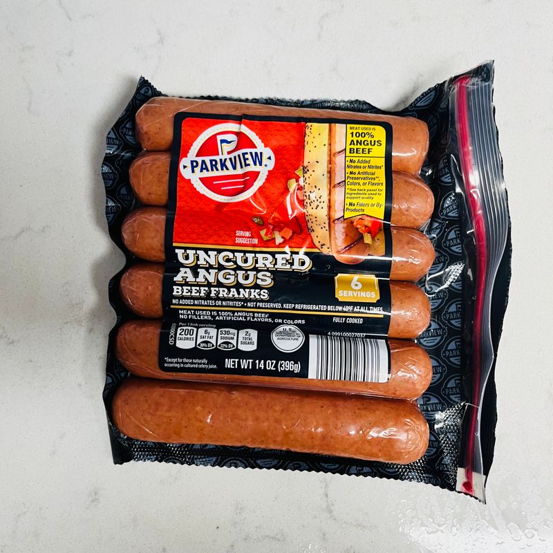 Aldi’s Parkview Uncured Beef Franks