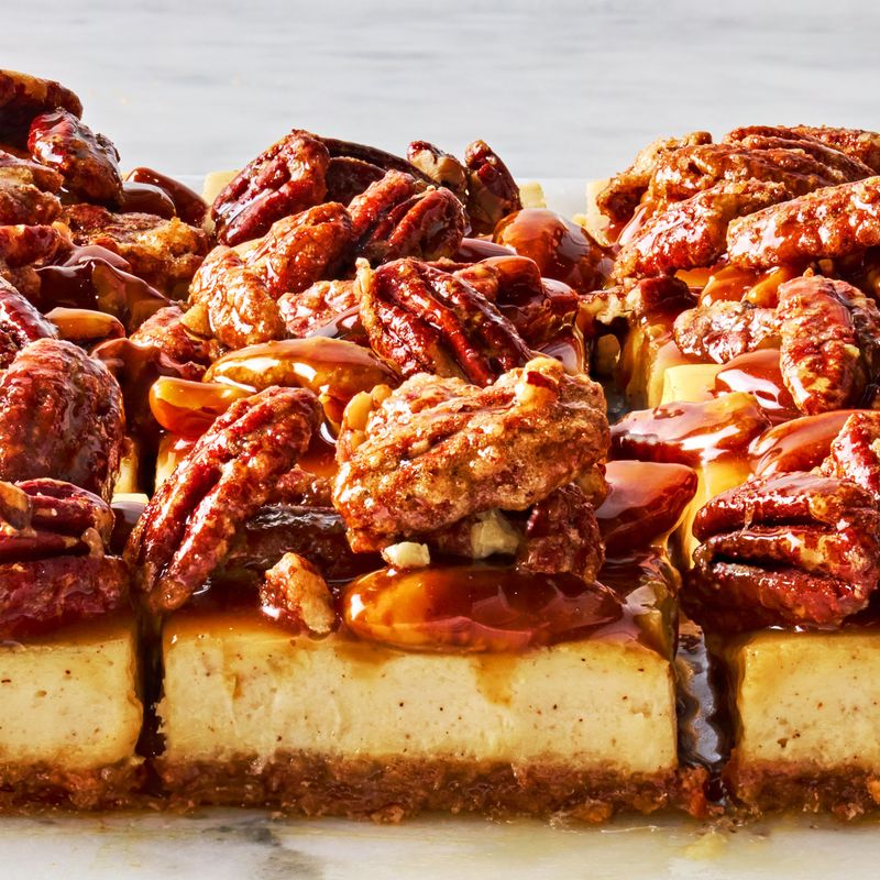 Pecan Pie Cheesecake Bars