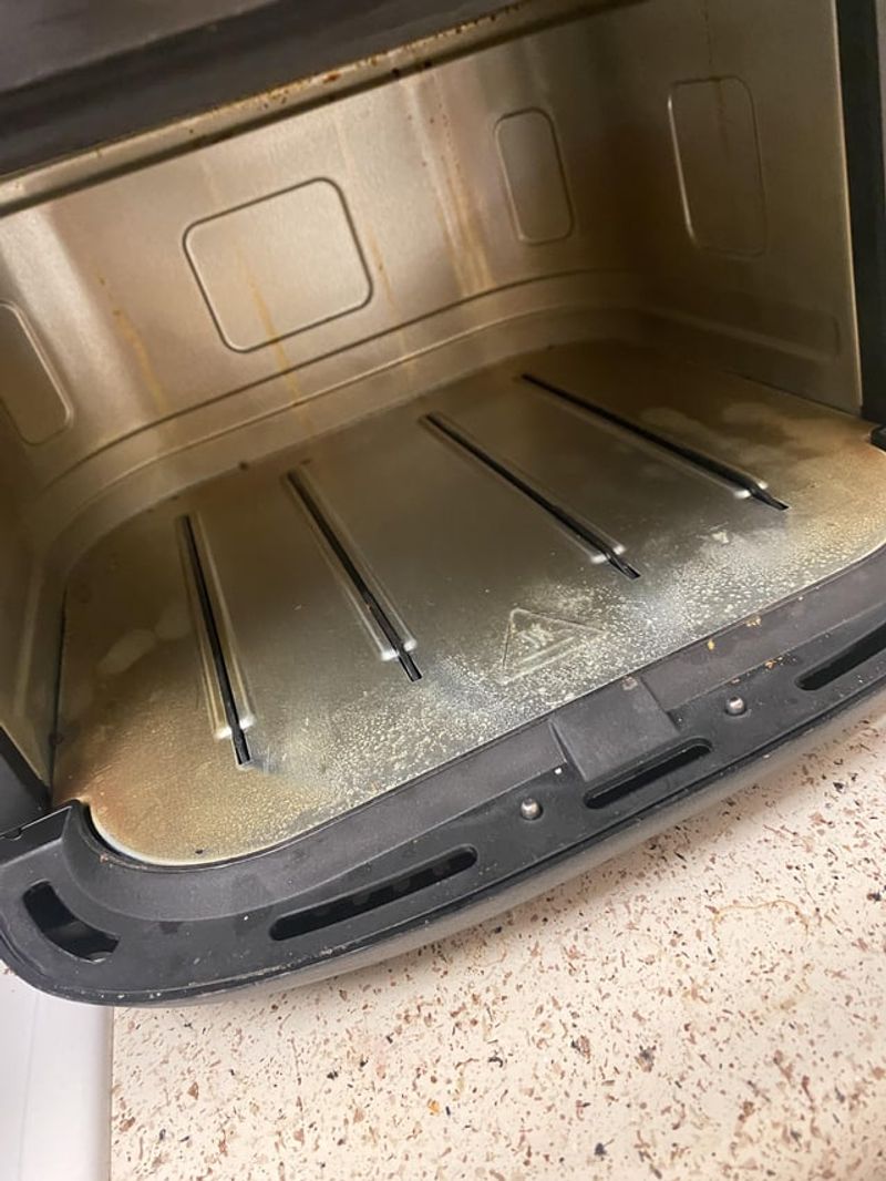 Overusing Non-stick Spray