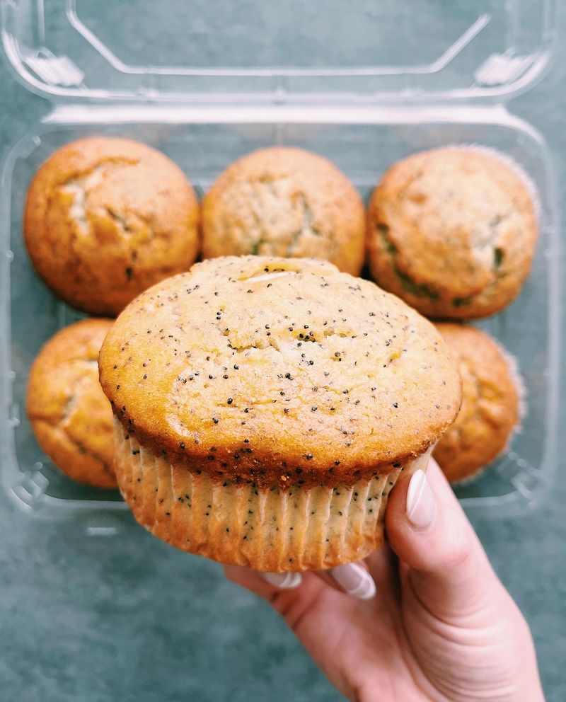 Costco Almond Poppy Seed Muffins