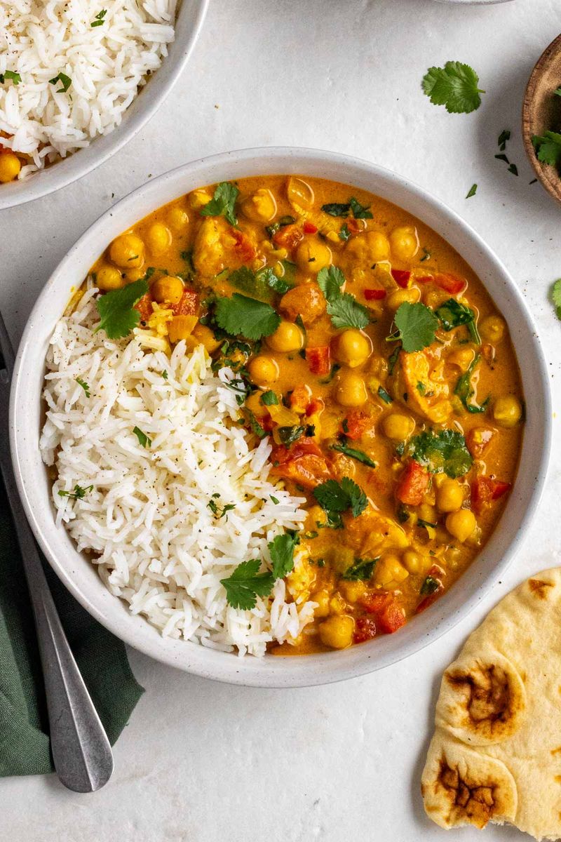 Chickpea & Chicken Curry