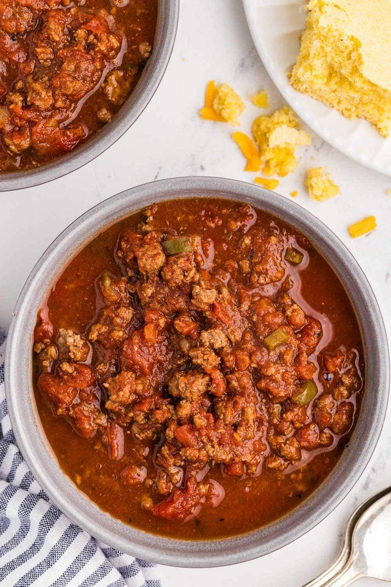 Hearty Frozen Chili