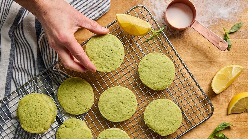 Lemon Basil Cookies