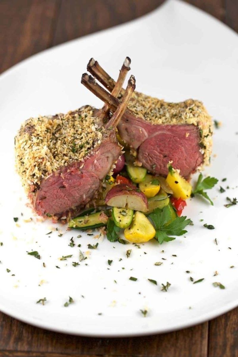 Herb-Crusted Rack of Lamb