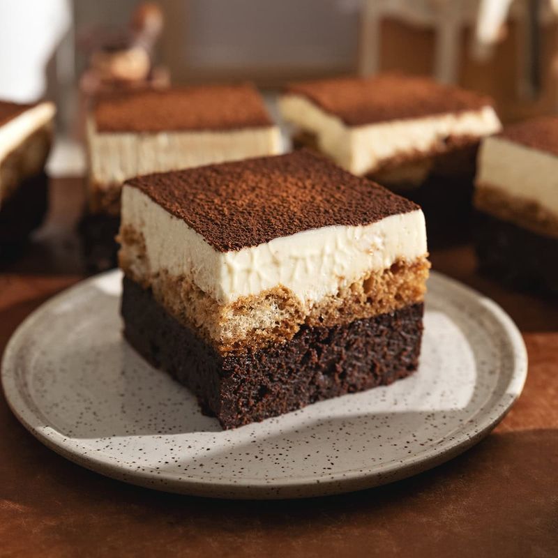 Tiramisu Brownies