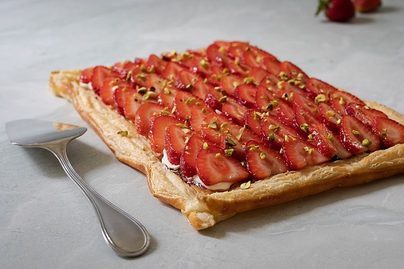 Strawberry Mascarpone Tart