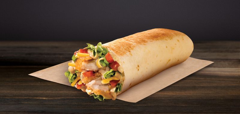 Crispy Chicken Burrito