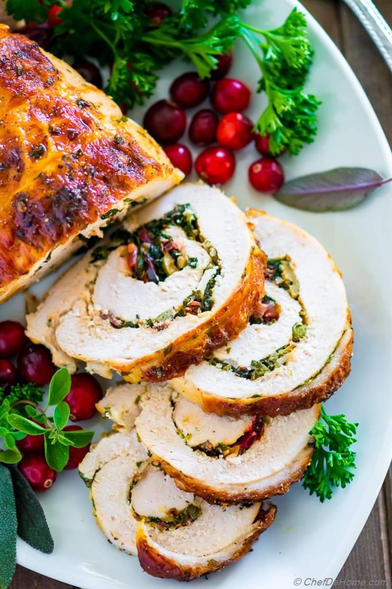 Stuffed Turkey Roast