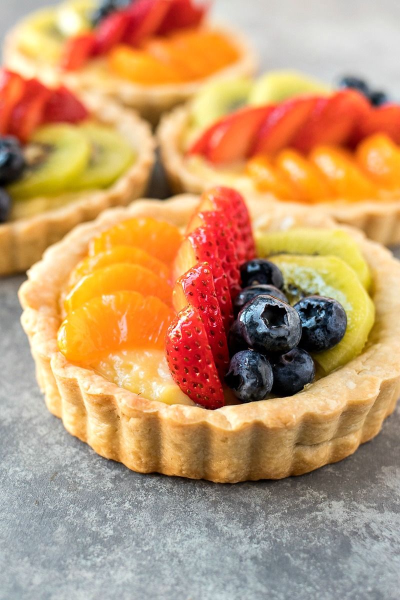 Vibrant Fruit Tartlets