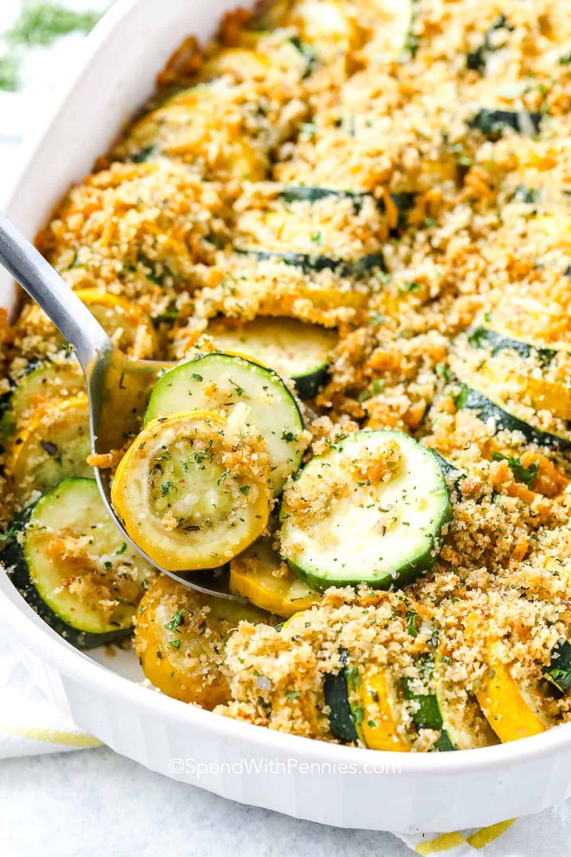 Zucchini or Summer Squash Casseroles