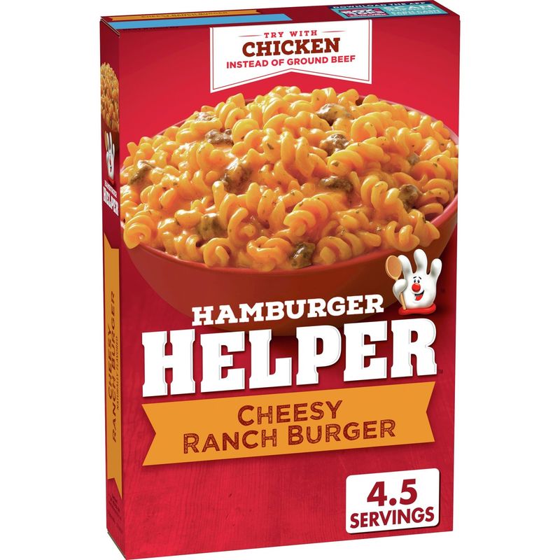 Cheesy Ranch Burger