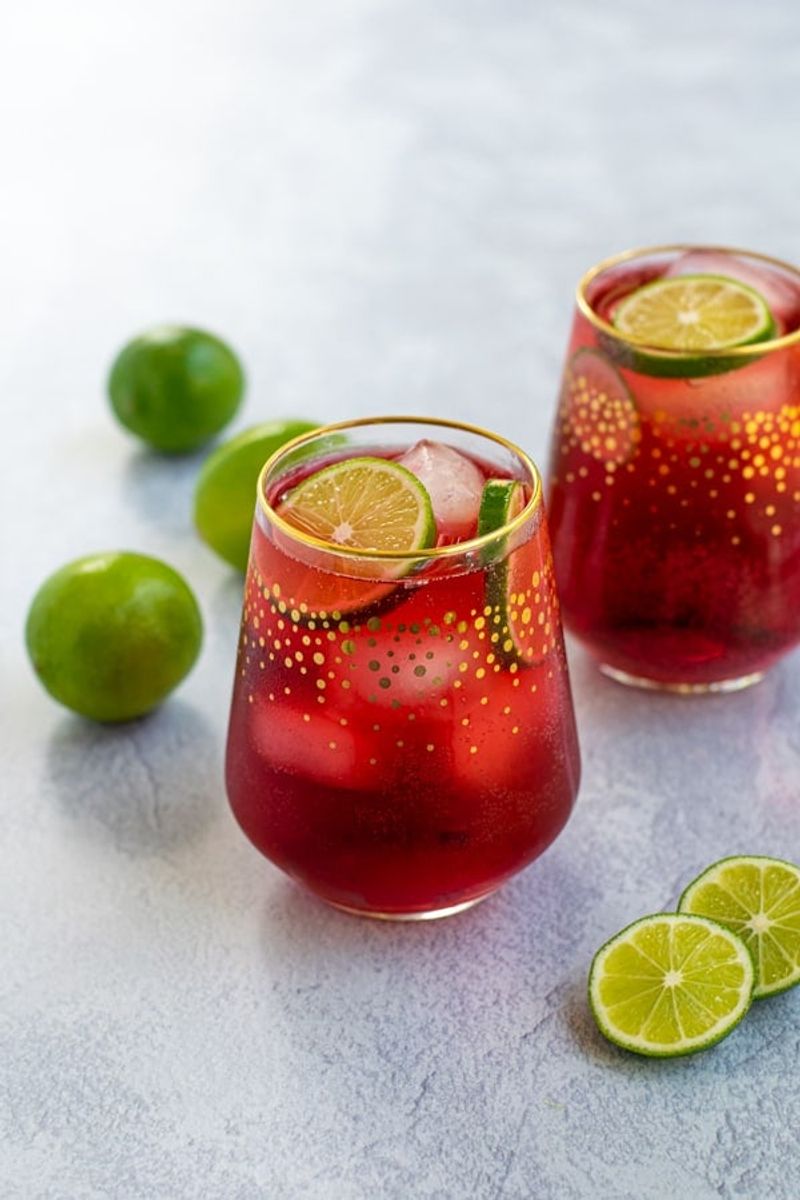 Hibiscus Iced Tea Sparkler