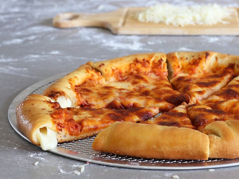 Pizza Hut's Stuffed Crust Pizza