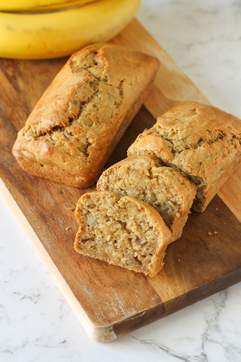 Mini Banana Bread Loaves