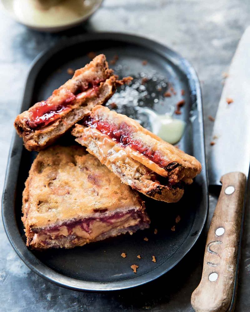 Deep-Fried Peanut Butter and Jelly (USA)