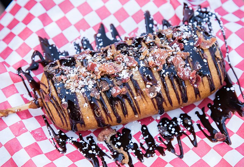 Deep-Fried Chocolate-Covered Bacon (USA)