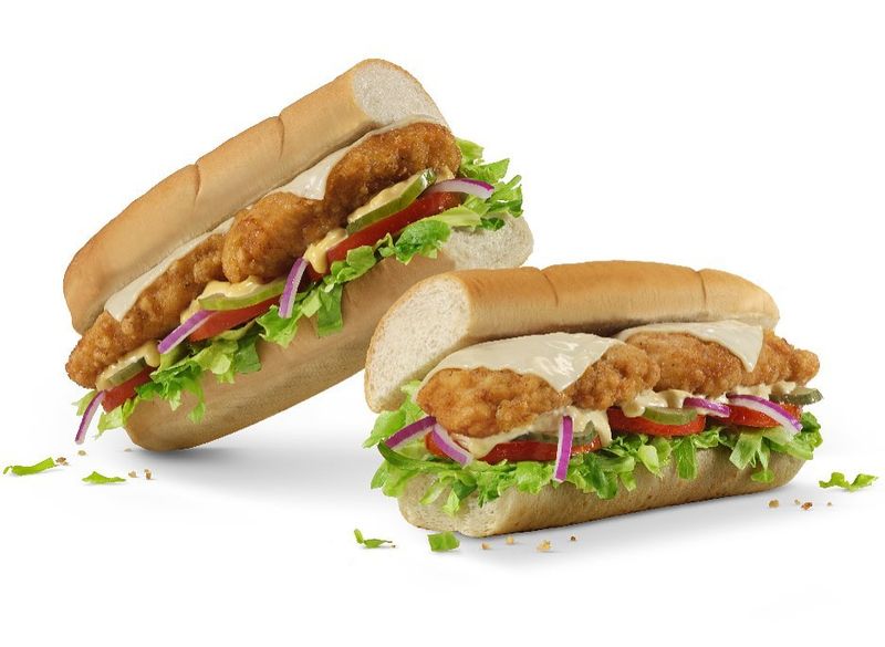 Subway Crispy Chicken Sandwich