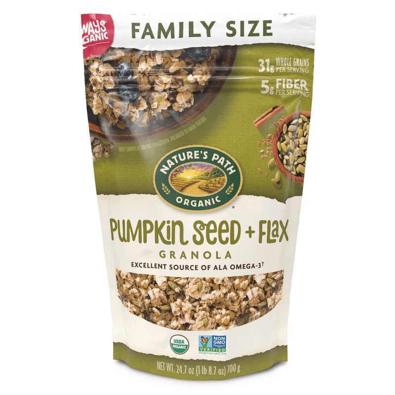Nature’s Path Organic Pumpkin Seed + Flax Granola