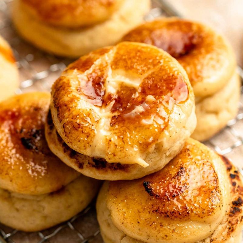 Crème Brûlée Cookies