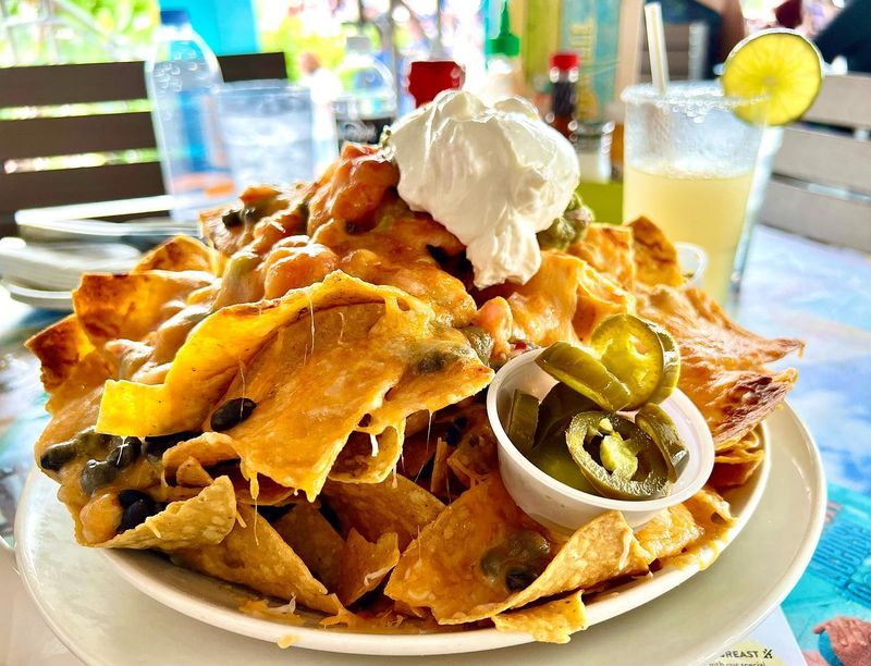 Volcano Nachos From Margaritaville