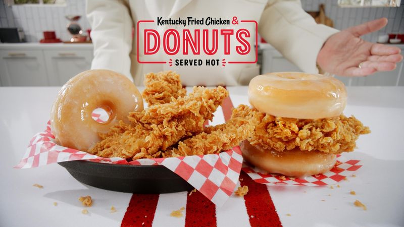 KFC's Chicken and Donuts Sandwich
