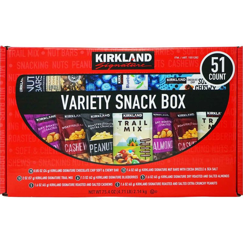 Kirkland Signature Variety Snack Box