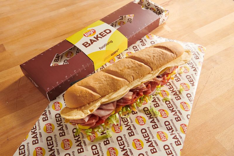 Subway and Lay’s Potato Chip Sandwich