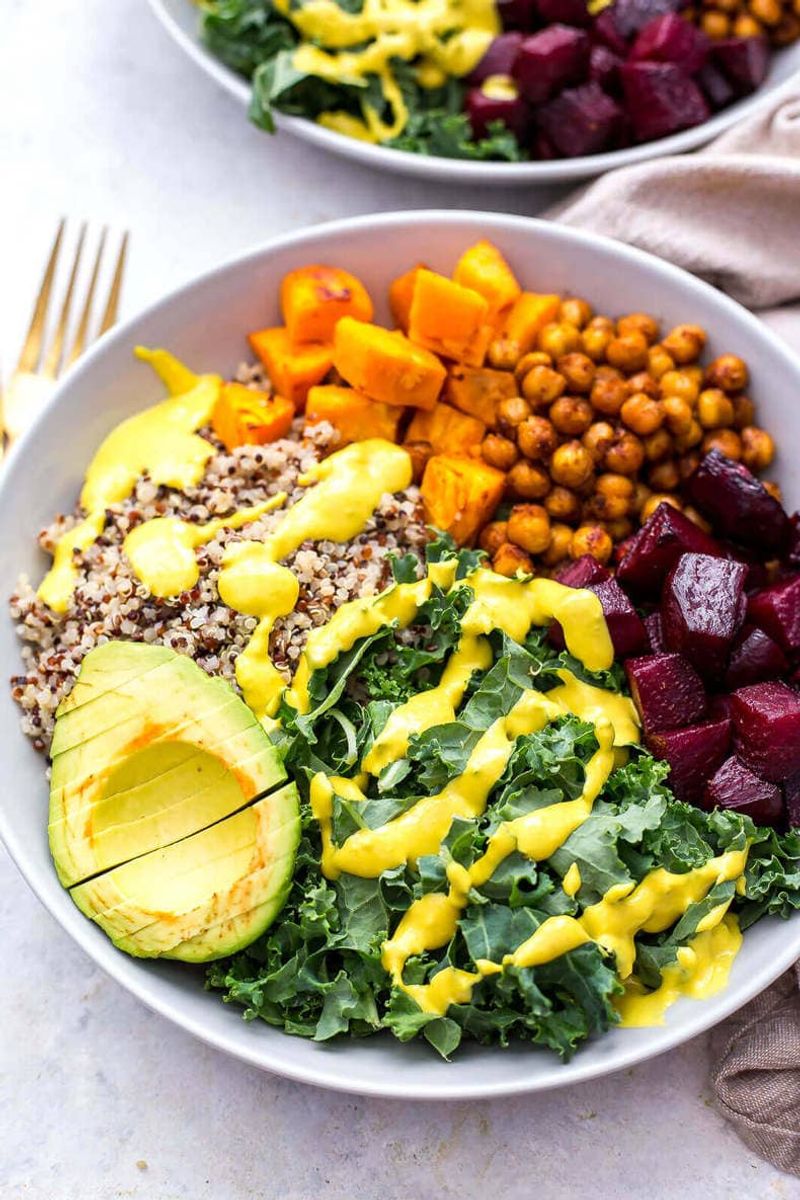 Turmeric Chickpea Buddha Bowls