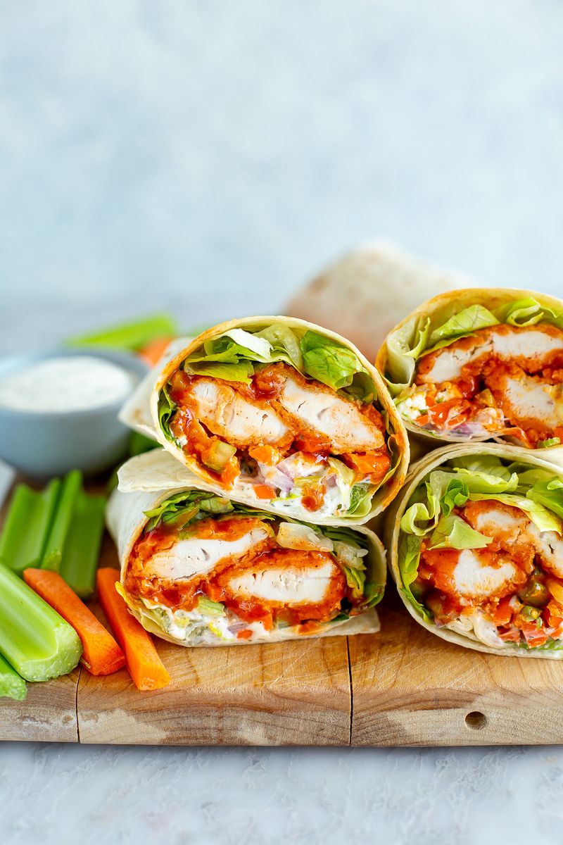 Easy Chicken Wraps