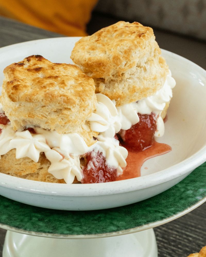 DW Bistro's Jamaican Banana Pancakes