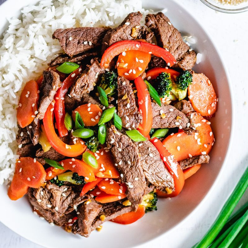 Beef Stir-Fry with Bell Peppers