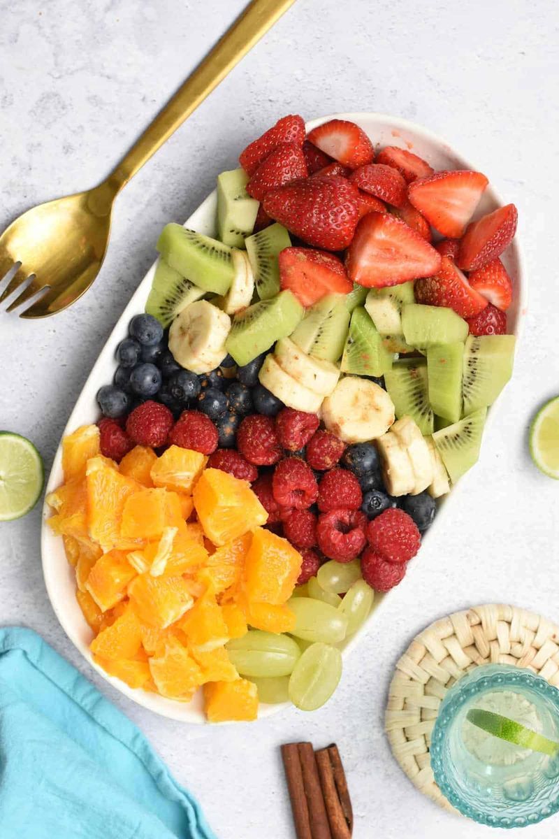 Fresh Fruit Medley: Nature's Morning Gift