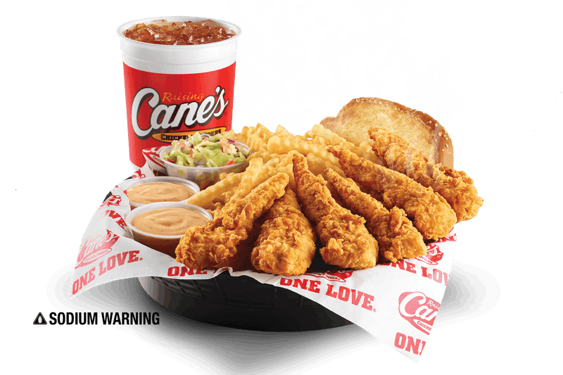 Raising Cane's 3-Finger Combo