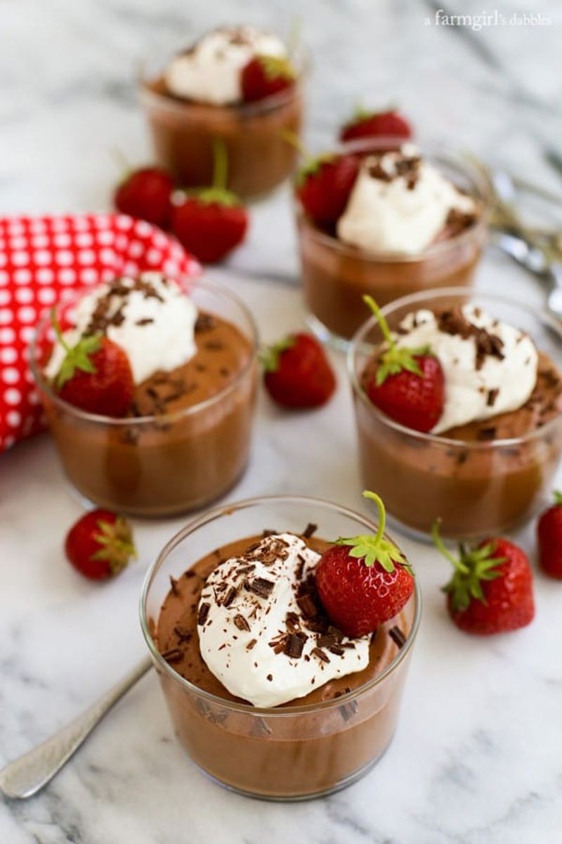 Velvety Chocolate Mousse Cups