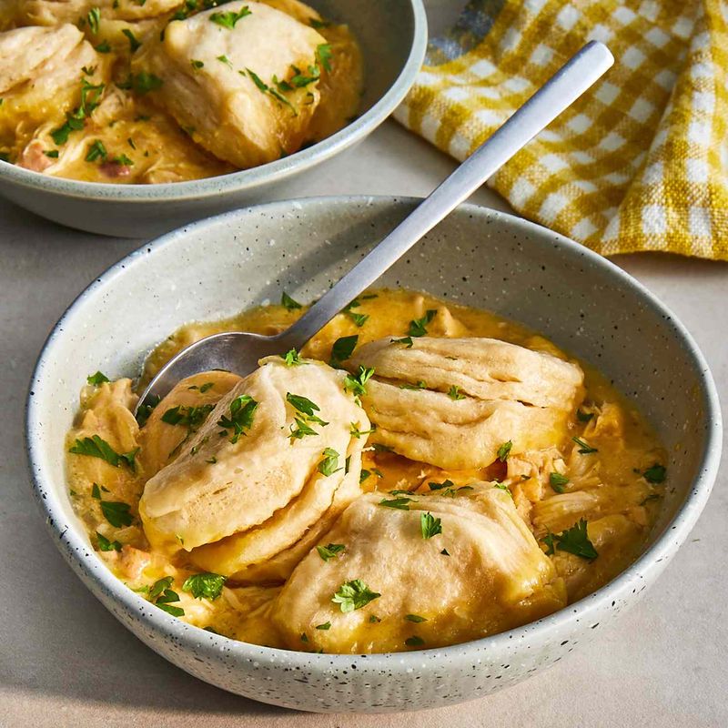 Soul-Warming Chicken and Dumplings