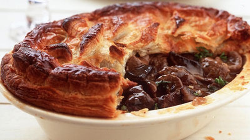 Savory Steak and Kidney Pie: British Comfort Classic