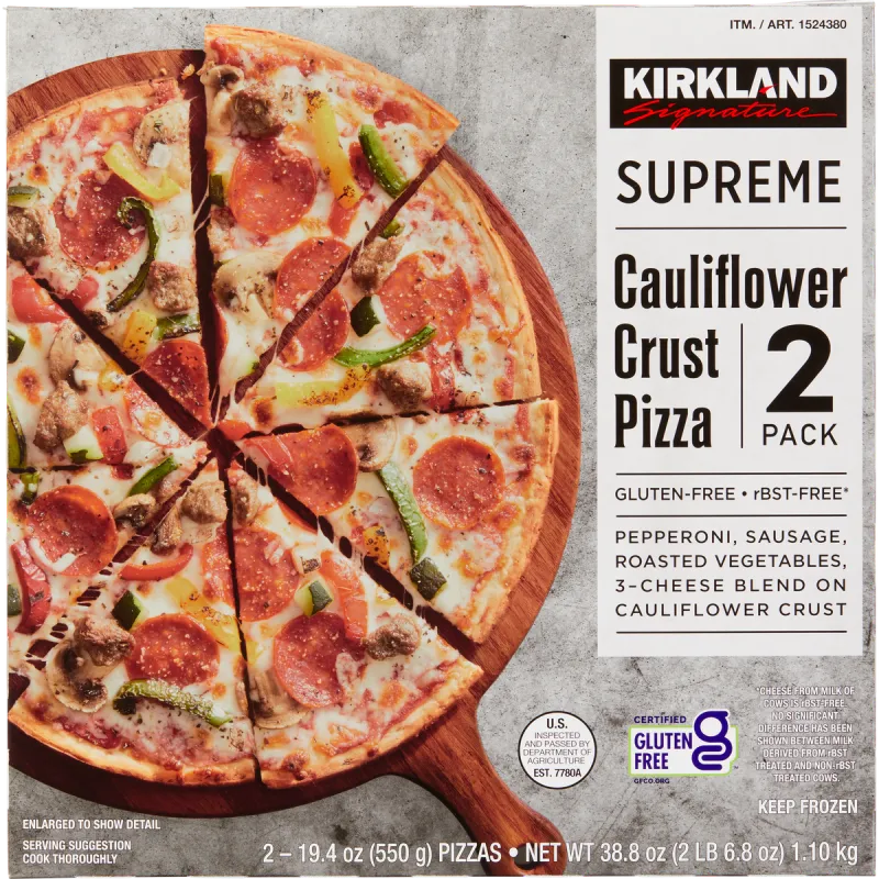 Kirkland Supreme Cauliflower Pizza