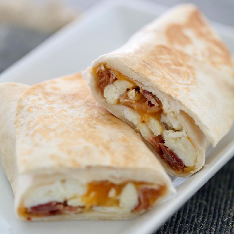 Bland Breakfast Burritos