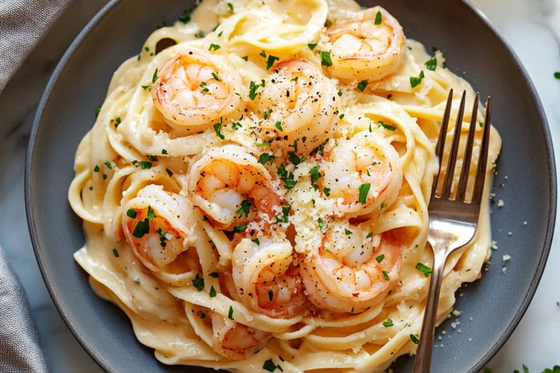 Red Lobster's Shrimp Linguini Alfredo