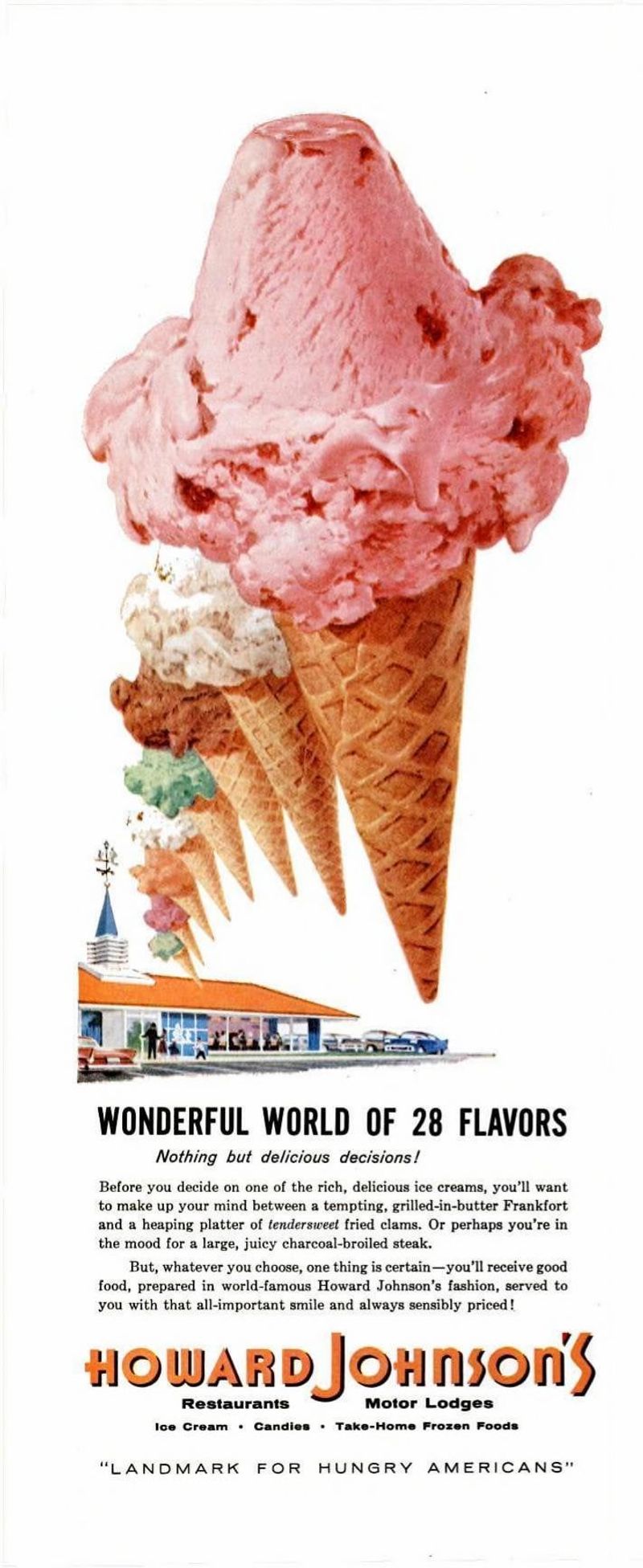 Howard Johnson's 28 Flavors