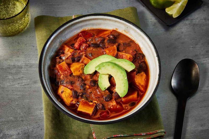 Sweet and Spicy Vegetarian Chili