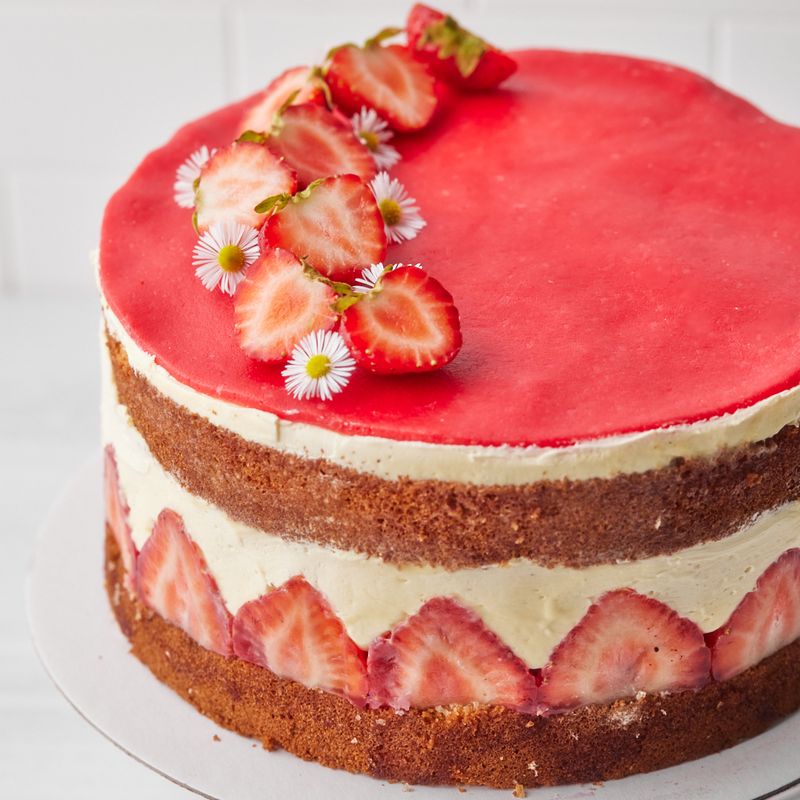 Fraisier Cake