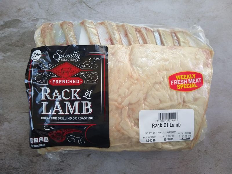 Specially Selected Rack of Lamb