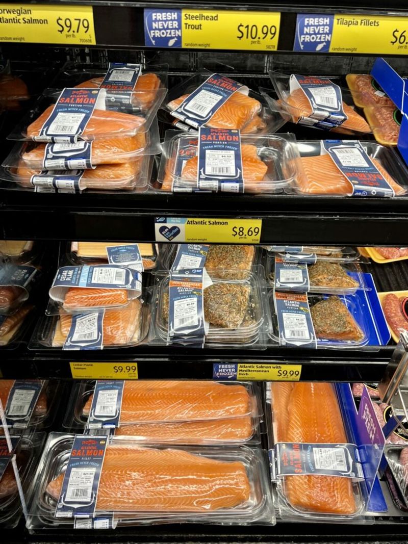 Fresh Atlantic Salmon Fillets