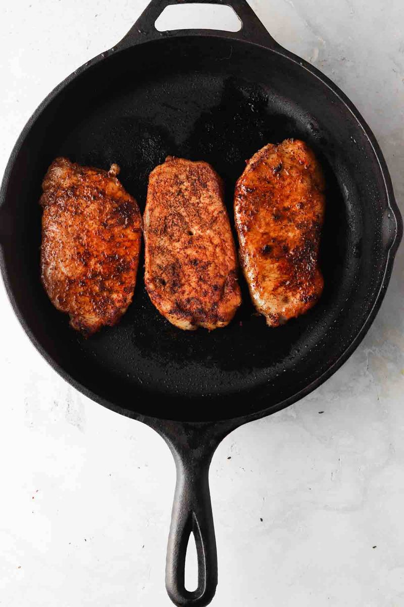 Blackened Pork Chops