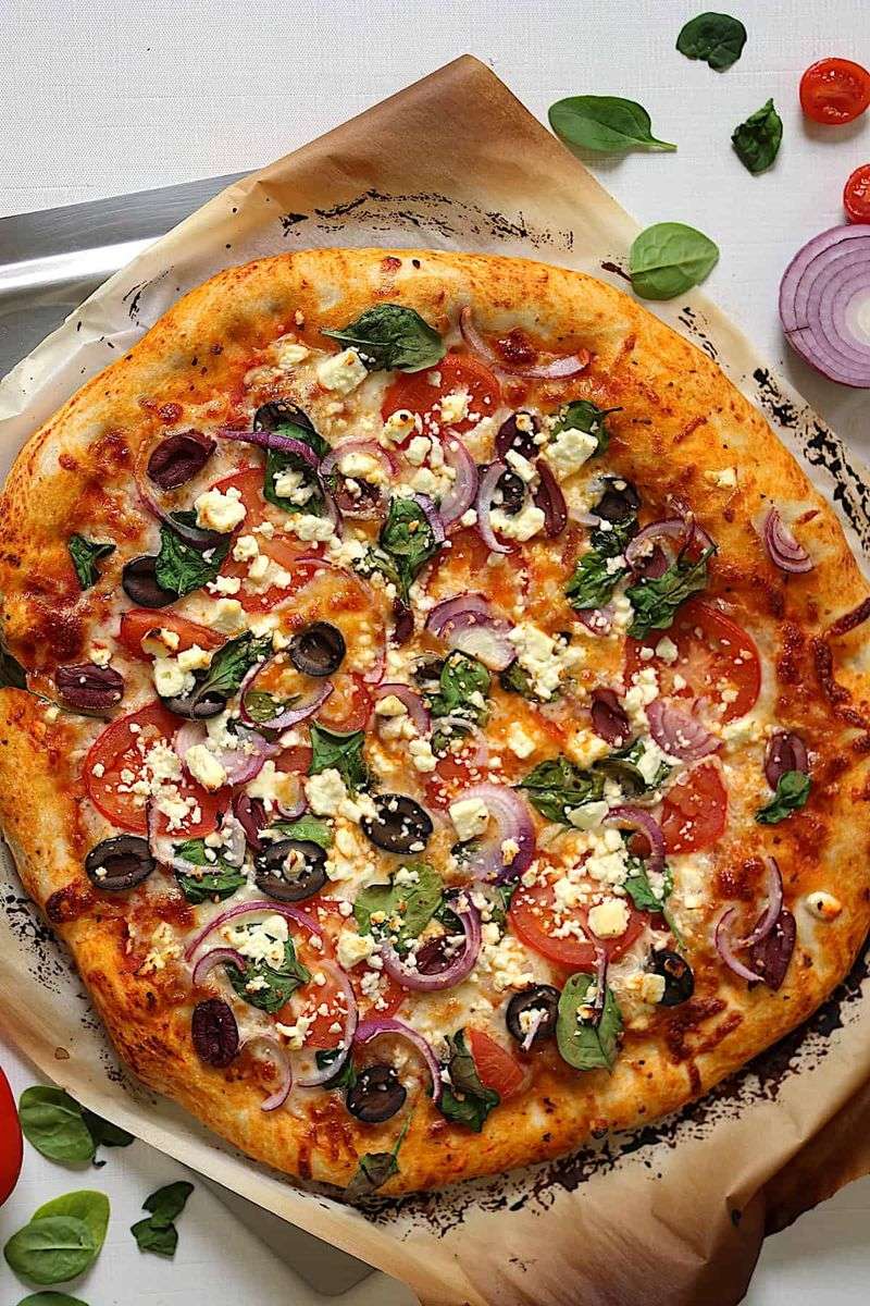Mediterranean Pizza