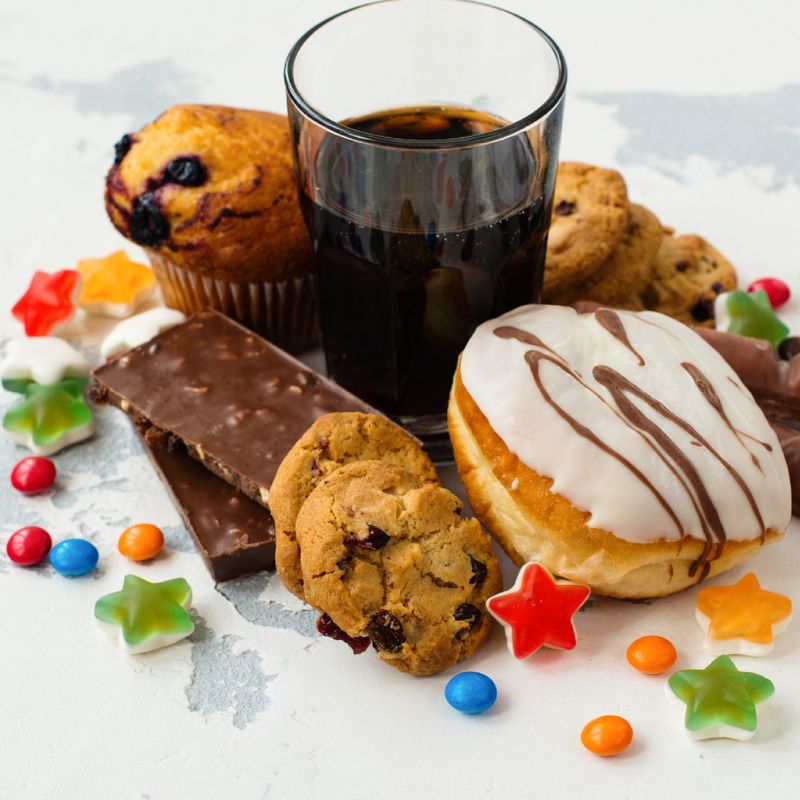High-Sugar Snacks