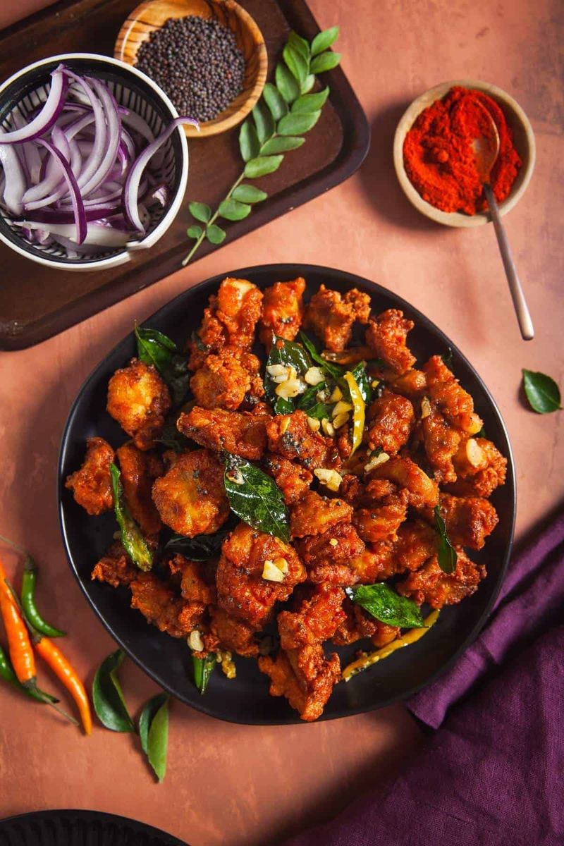 Chicken 65 (Indian Spicy Fried Chicken)